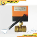 high quality high pressure 2 way electric ball valve for air conditioner